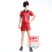 Vue arrière de la figurine Tetsuto Kuroo avec détails des cheveux et maillot