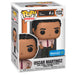 Figurine Funko POP d'Oscar Martinez de The Office, en vinyle, présentée dans sa boîte vitrine transparente de 9 cm.