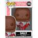 Vue rapprochée de la figurine Funko POP Sally de Disney, montrant les détails colorés et le design fidèle au personnage du film L'Étrange Noël de Monsieur Jack