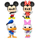 Vue rapprochée des figurines exclusives Funko POP Disney Classic célébrant le centenaire de Disney