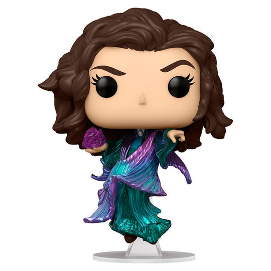 Vue d'ensemble du pack exclusif Funko POP Marvel WandaVision avec les 4 personnages.