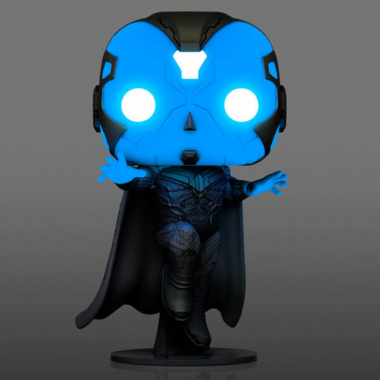 Boîte du pack 4 figurines Funko POP Marvel WandaVision en édition limitée exclusive.