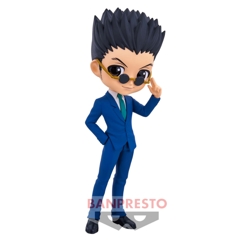 Vue arrière de la figurine Leorio ver.B Q Posket mettant en valeur la coiffure
