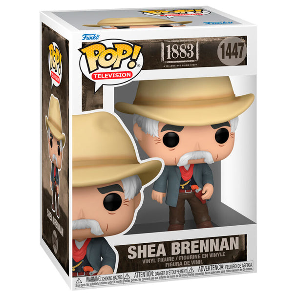 Figurine Funko POP Shae Brennan de Yellowstone 1883 en vinyle de 9 cm dans sa boîte cadeau avec fenêtre