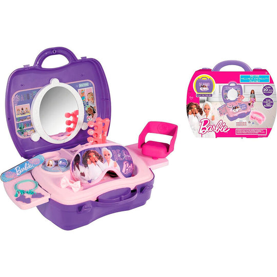 Coffret Barbie Beauté et Bien-être avec fauteuil et accessoires pour enfants dès 3 ans