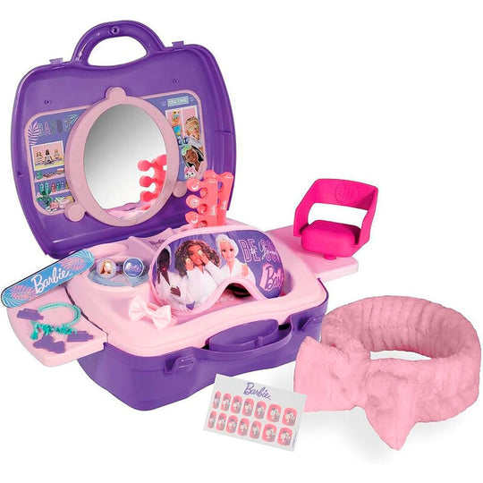 Jeu de rôle Barbie avec accessoires de beauté pour stimuler l'imagination des enfants