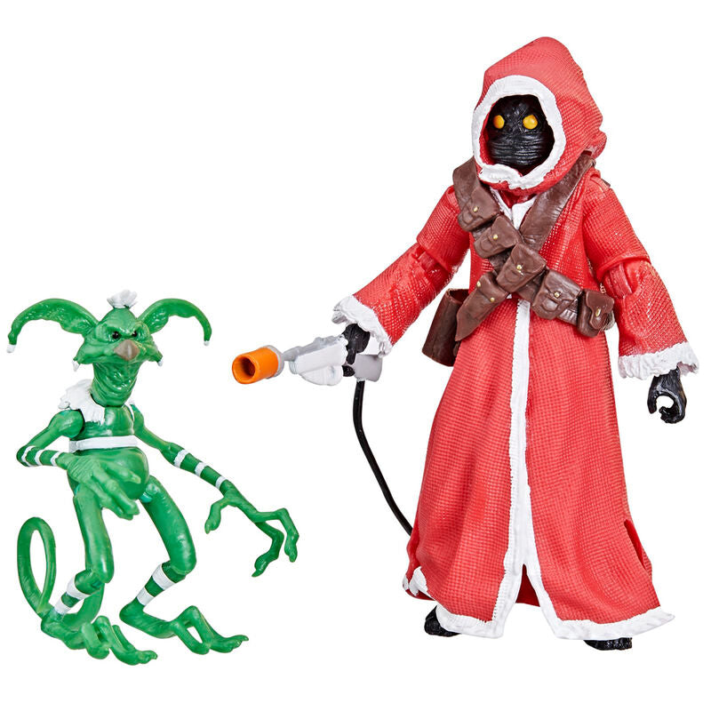 Accessoires inclus avec les figurines Jawa et Salacious B. Crumb édition fêtes HASBRO