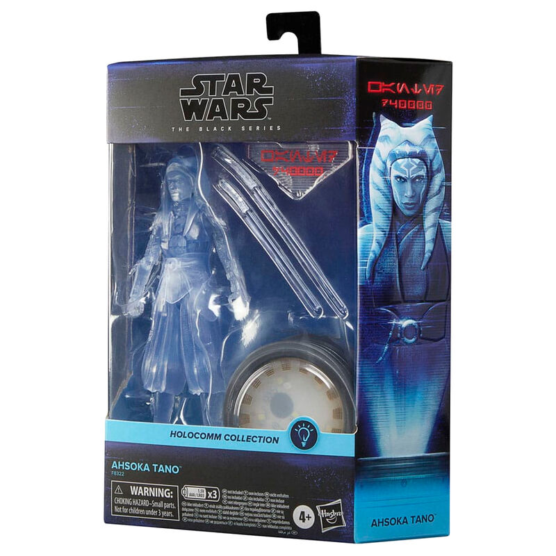 Présentation de la figurine Star Wars Ahsoka Tano avec articulation et accessoires