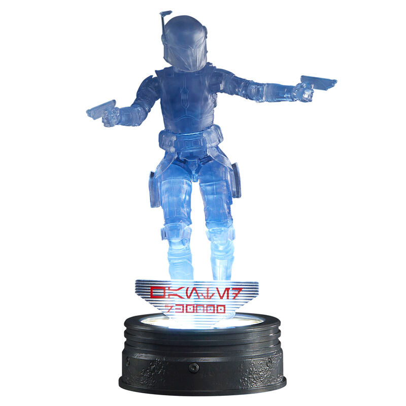 Profil gauche de la figurine Bo-Katan Kryze 15 cm, mettant en valeur l'armure et les couleurs fidèles au personnage