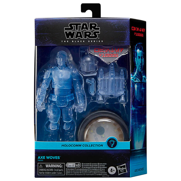 Figurine Star Wars Axe Woves 15 cm articulée vue de face avec accessoires