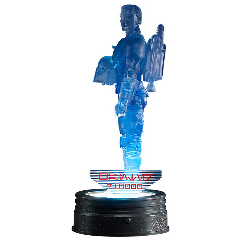Vue latérale de la figurine Axe Woves avec ses accessoires inclus