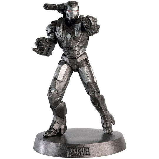 Figurine Iron Man War Machine à l'échelle 1:18 avec détails précis et finition métallisée