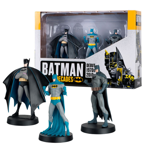 Figurine Batman DC Comics en blister à l'échelle 1:16 par EAGLEMOSS HERO COLLECTOR, montrant un héros emblématique de Gotham.