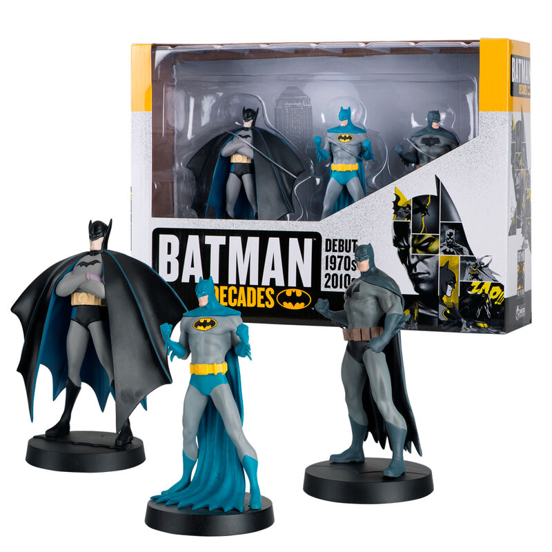 Figurine Batman DC Comics en blister à l'échelle 1:16 par EAGLEMOSS HERO COLLECTOR, montrant un héros emblématique de Gotham.