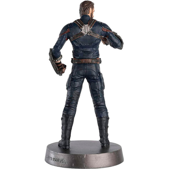 Packaging officiel EAGLEMOSS HERO COLLECTOR de la figurine Captain America Avengers Infinity Wars 1:18
