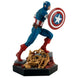 Vue latérale de la figurine Marvel VS Captain America montrant les textures et finitions soignées