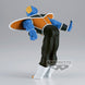 Figurine Ginyu Burter Dragon Ball Z posée sur socle, montrant l’ensemble complet