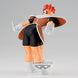 Détail du visage expressif de la figurine Ginyu Recoome Dragon Ball Z 14cm