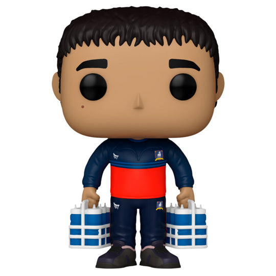 Boîte cadeau avec fenêtre transparente contenant la figurine Funko POP Nate Shelley Ted Lasso