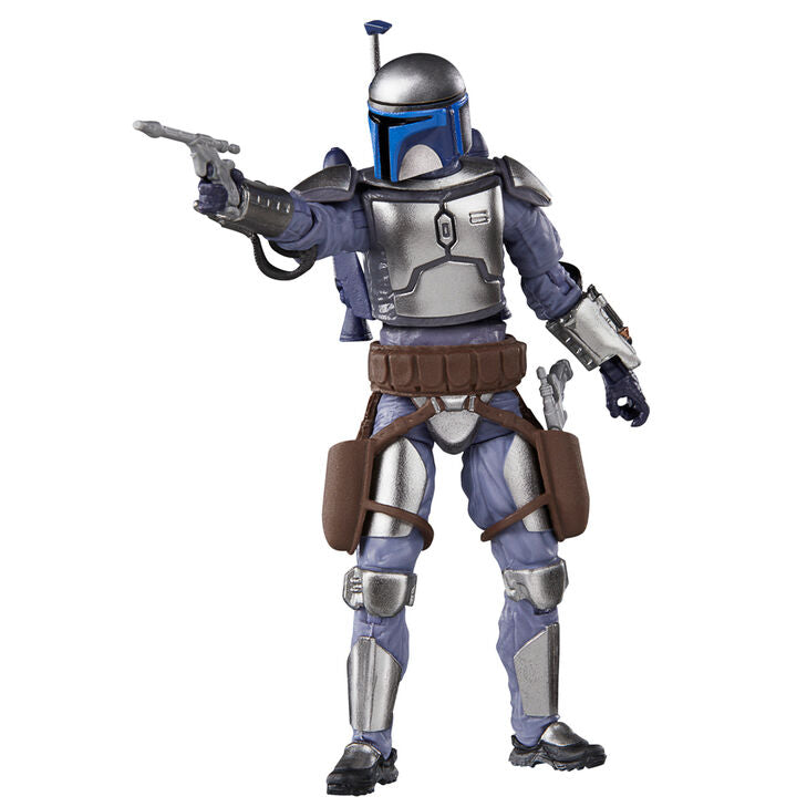 Accessoires inclus avec la figurine Jango Fett : deux blasters avec effets de tir