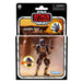 Détail du visage réaliste de la figurine Jango Fett de Star Wars par Hasbro
