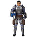 Figurine Jango Fett articulée de 9,5 cm de hauteur vue de face avec blasters