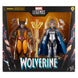 Figurine Wolverine Marvel Legends Series 15cm en pose dynamique avec griffes déployées