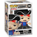 Détail de la figurine Funko POP Sloth The Goonies, montrant les traits caractéristiques et les couleurs vives du personnage