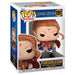 Figurine Funko POP de Fuegoleon de Black Clover en vinyle, hauteur 9 cm, présentée dans une boîte vitrine transparente