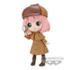 Photo d'ensemble des six images de la figurine Anya Forger Spy X Family Q posket