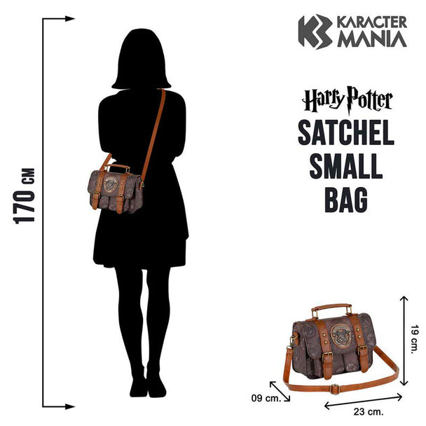 Détail du motif Pride sur la sacoche Harry Potter KARACTERMANIA en gros plan.