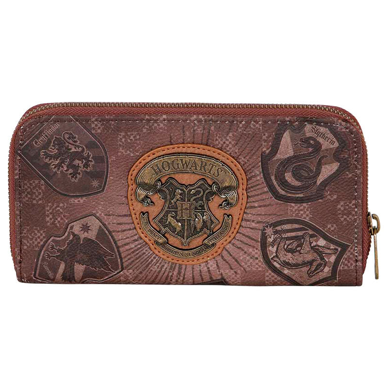 Portefeuille Harry Potter Pride KARACTERMANIA vue de face avec design coloré et logo distinctif