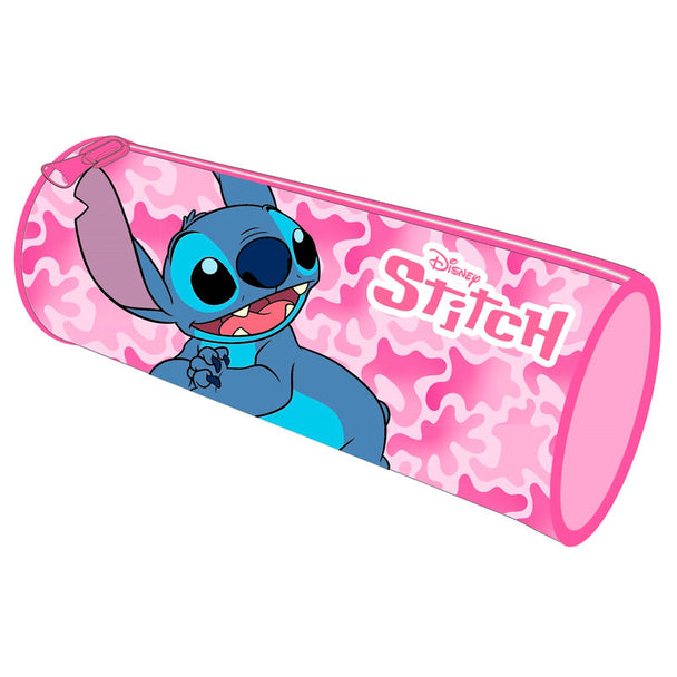Trousse à crayons Disney Stitch bleue de dimensions 23x8x8 cm avec un design coloré et amusant