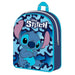 Sac à dos Disney Stitch de 30 cm vu de face avec design coloré et détails du personnage
