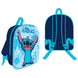 Vue latérale du sac à dos Disney Stitch 3D montrant la fermeture zippée et les bretelles réglables