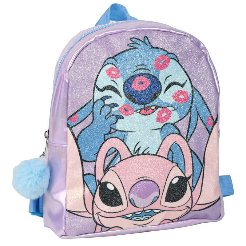 Sac à dos Disney Stitch CERDÁ 23cm vu de face avec le personnage Stitch coloré