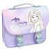Sac bandoulière Disney Frozen CERDÁ vue de face avec motifs colorés des personnages
