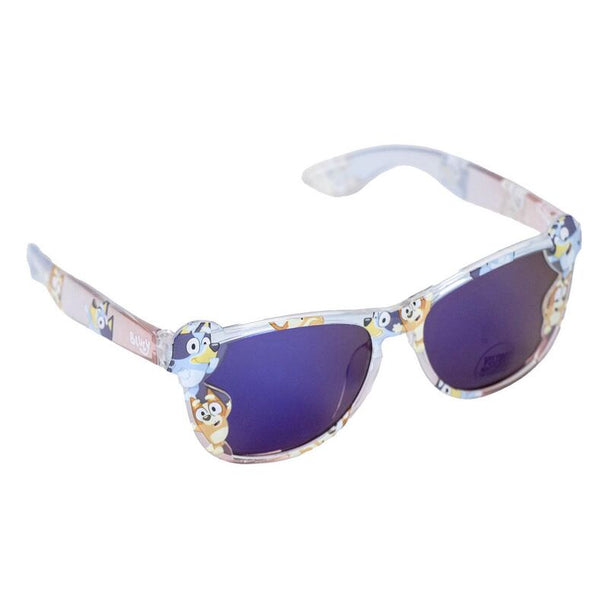 Lunettes de soleil Bluey premium CERDÁ avec monture élégante et verres teintés sur fond blanc