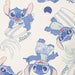 Sac shopping Disney Stitch CERDÁ plié, montrant sa compacité et facilité de rangement.