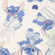 Sac shopping Disney Stitch CERDÁ plié, montrant sa compacité et facilité de rangement.
