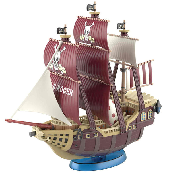 Maquette Oro Jackson One Piece de 13cm montée, vue de côté montrant les détails du navire.