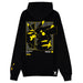 Détail de la fermeture zippée et capuche ajustable du sweat Pikachu par DIFUZED