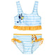 Vue avant du bikini Bluey CERDÁ pour enfants avec motifs colorés et design attrayant