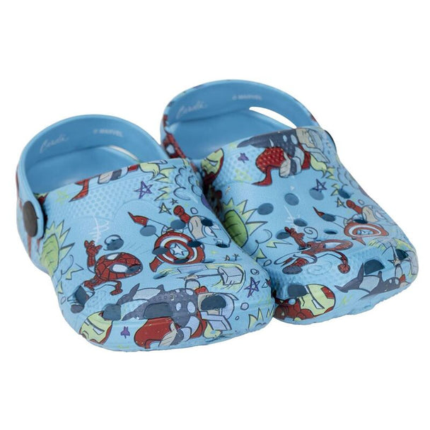 Sandales Marvel Avengers CERDÁ taille 24/25 en EVA avec motifs colorés des héros Avengers