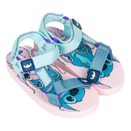 Sandales Disney Stitch CERDÁ pour enfants en taille 28-29-30, vue de face avec design coloré et confortable