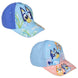 Casquette Bluey assortie CERDÁ vue de face avec logo coloré sur fond clair