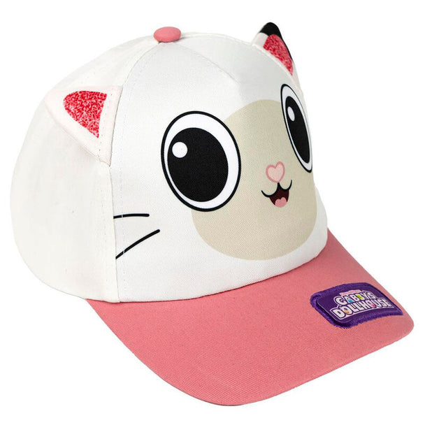 Casquette Gabby Doll House CERDÁ taille 53 cm en coton et polyester vue de face avec logo coloré
