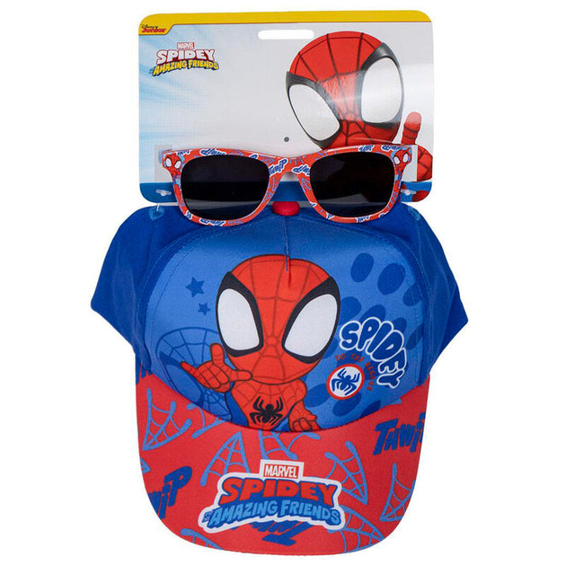Casquette Marvel Spidey CERDÁ taille 51cm avec motif Spider-Man rouge et bleu