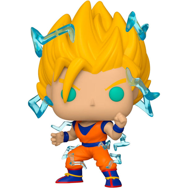 Figurine Funko POP Goku Super Saiyan de Dragon Ball Z en vinyle de 9 cm dans boîte vitrine transparente