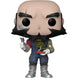 Figurine Funko POP Jet Black de Cowboy Bebop en vinyle, vue de face dans sa boîte vitrine de 9 cm